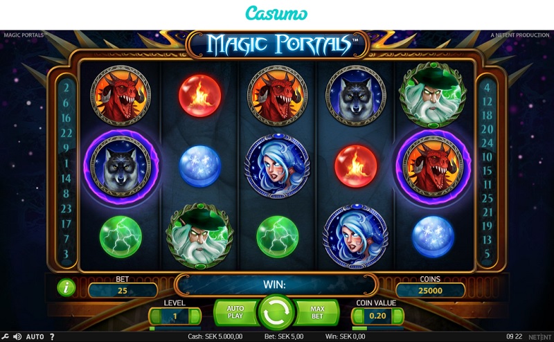 Sizzling spins slot